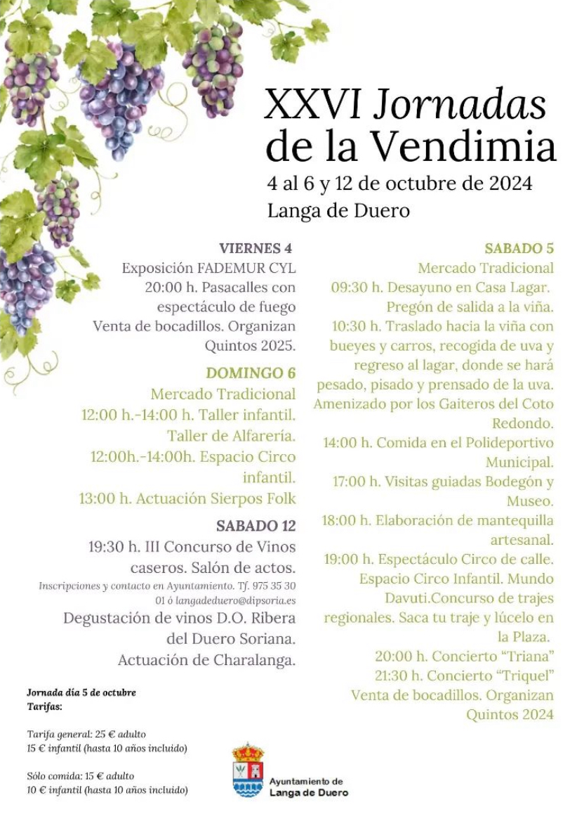 JORNADAS DE LA VENDIMIA