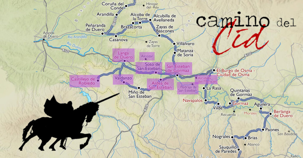 El Camino del Cid es una ruta de más de 2.000 kilómetros que recorre a lo largo de once etapas las aventuras