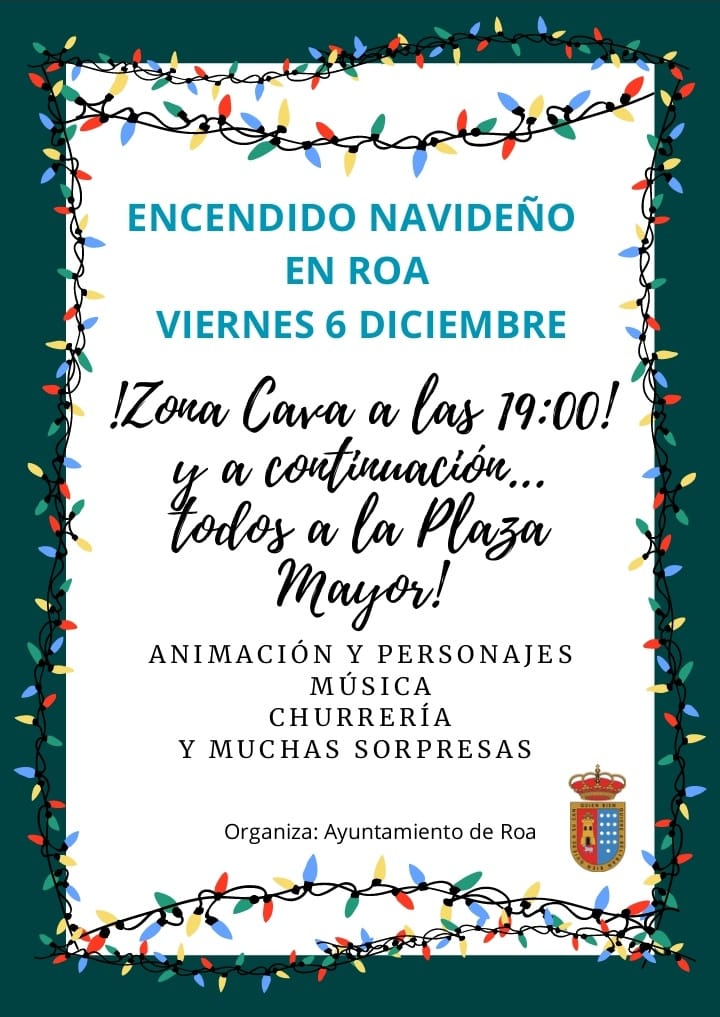 Encendido Navideño en Roa