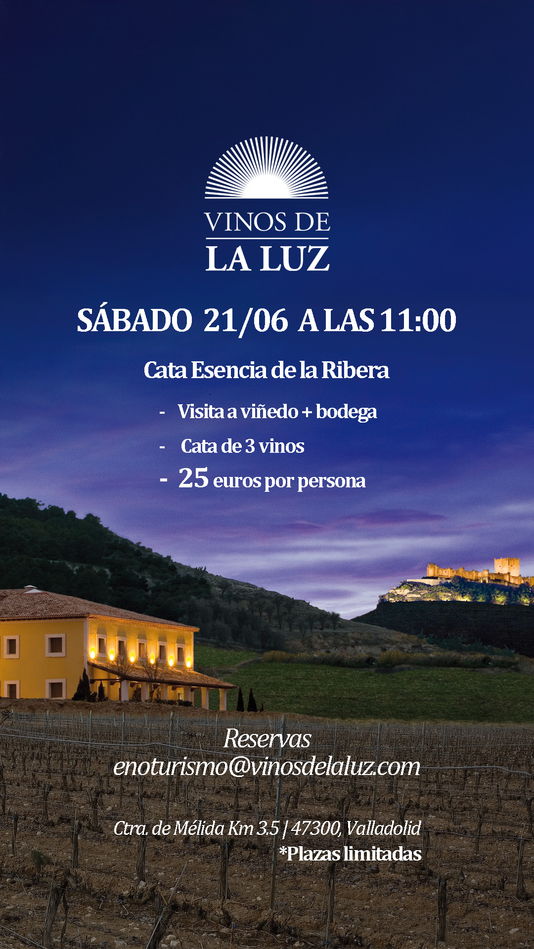 Vinos de la Luz- Cata Esencia de la Ribera